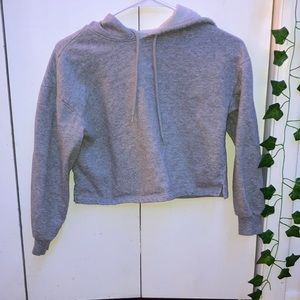 Rebellious One- gray hoodie XS